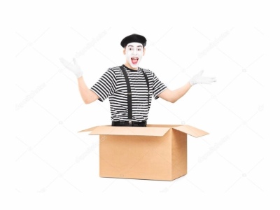 Claustrophobic Mime Ditches Box Trick For Good
